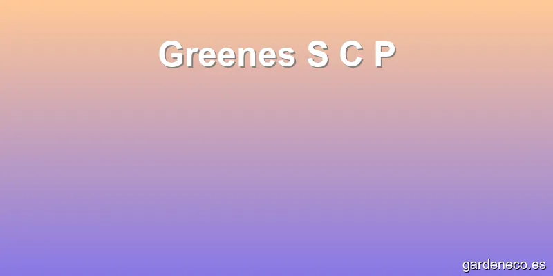 Greenes S C P