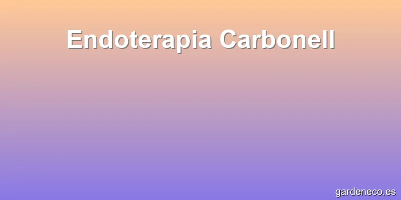 Endoterapia Carbonell