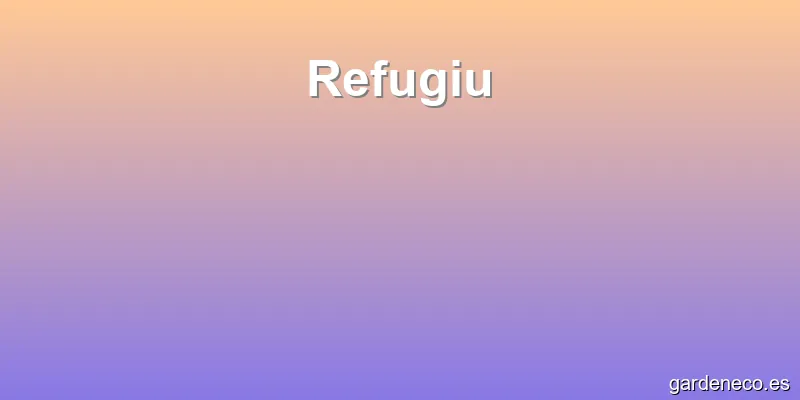 Refugiu