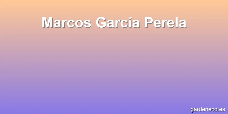 Marcos García Perela