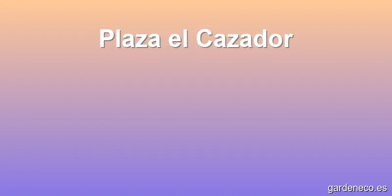 Plaza el Cazador