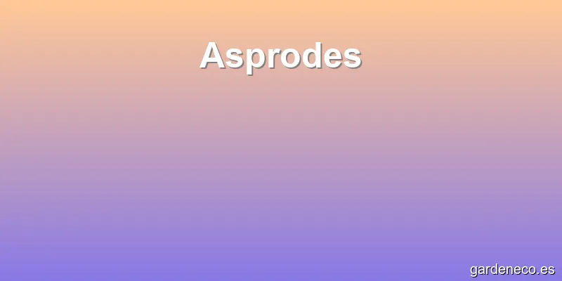 Asprodes