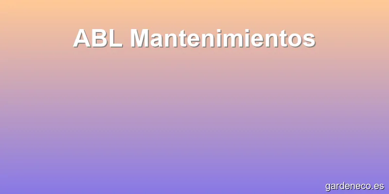 ABL Mantenimientos