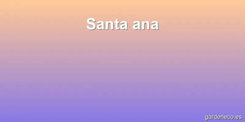 Santa ana