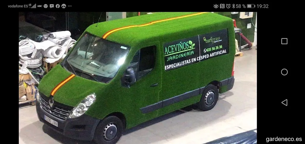 Aceviños jardinería sl