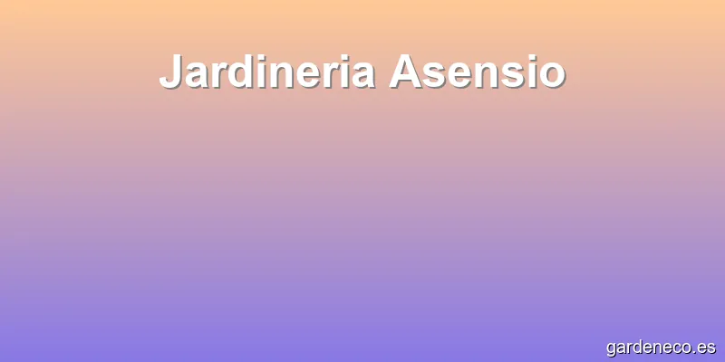 Jardineria Asensio