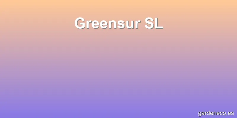 Greensur SL