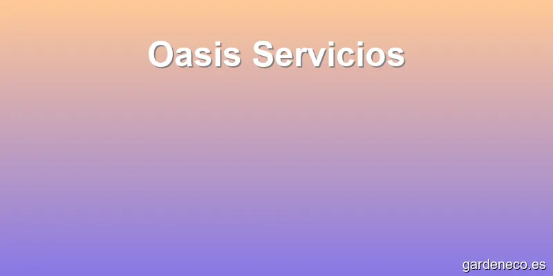 Oasis Servicios