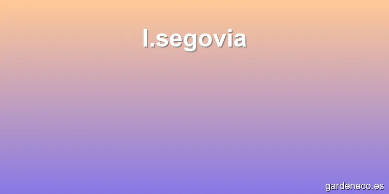 I.segovia